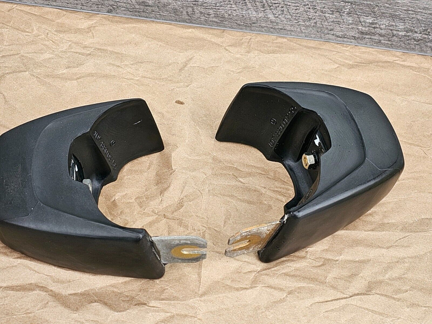 Mercedes SL front bumper guard pair 1078800755 1078800855 380 450 560 w107 r107