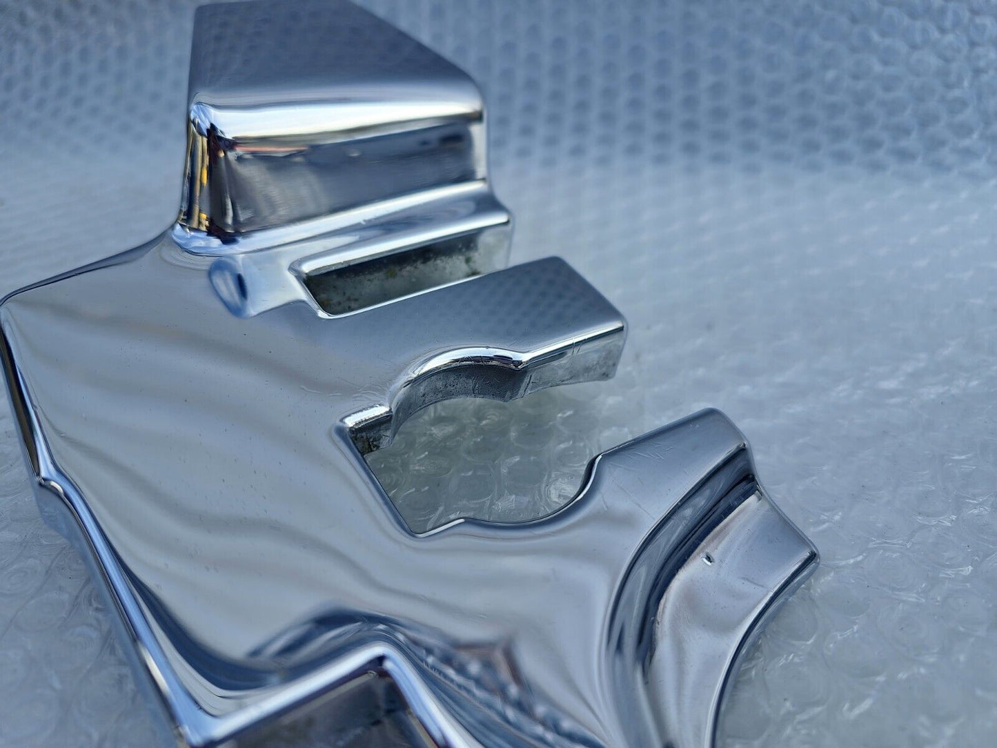 SL Chrome Covers 380sl 560sl 560 420 latch hinge top W107 1076930335 1076930435