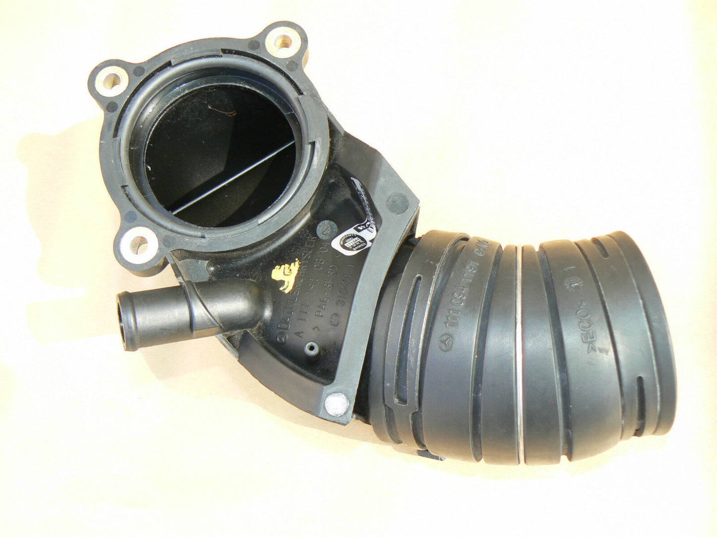 MERCEDES Throttle Body Air hose cover c230 230 slk slk230 clk Kompressor coupe