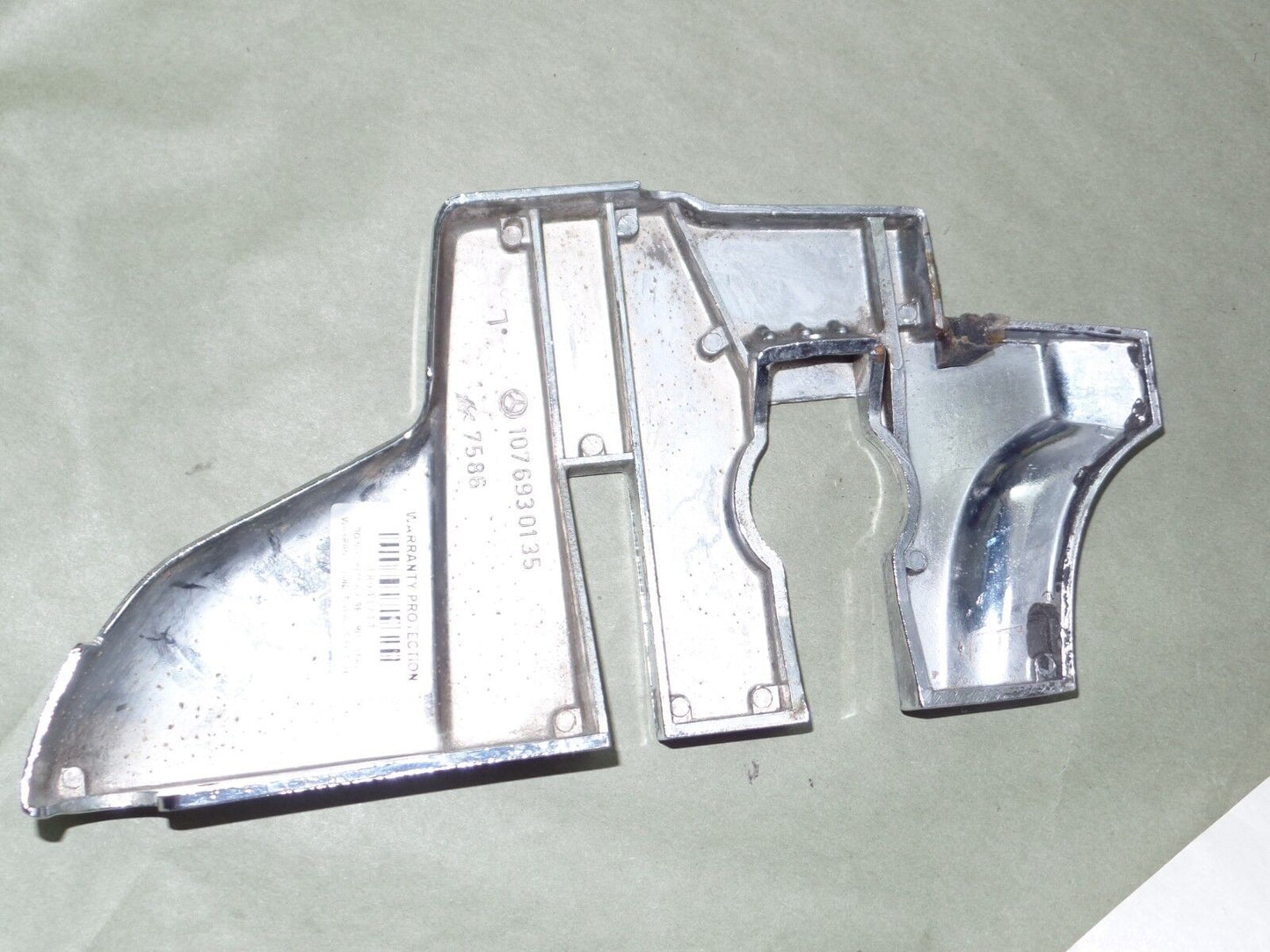 SL Chrome 380 450 350sl 107 450sl covering soft top w107 1076930135 Left R107
