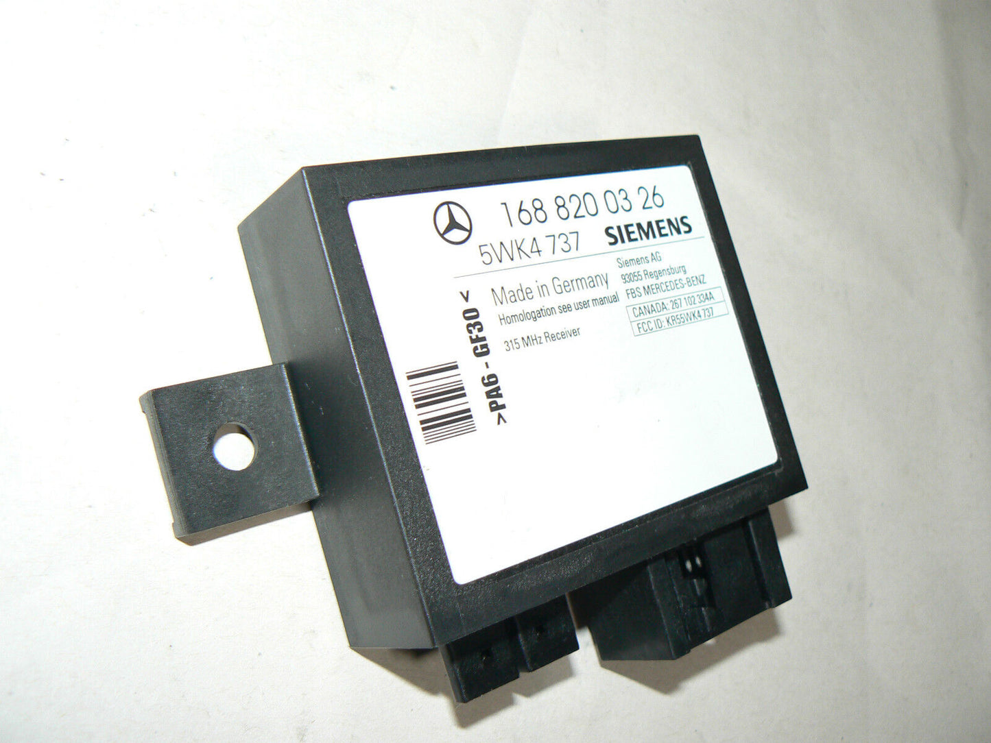 MERCEDES W170 Control Unit Module 170 SLK 230 SLK230 Receiver 1688200326