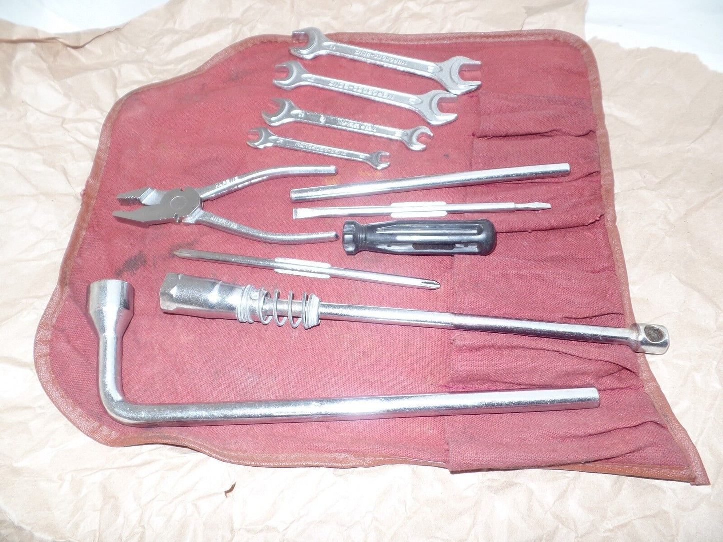 MERCEDES Tool Kit 380sl 450sl 560sl w107 350 450 560 380 sl 107 R107 Tools Bag