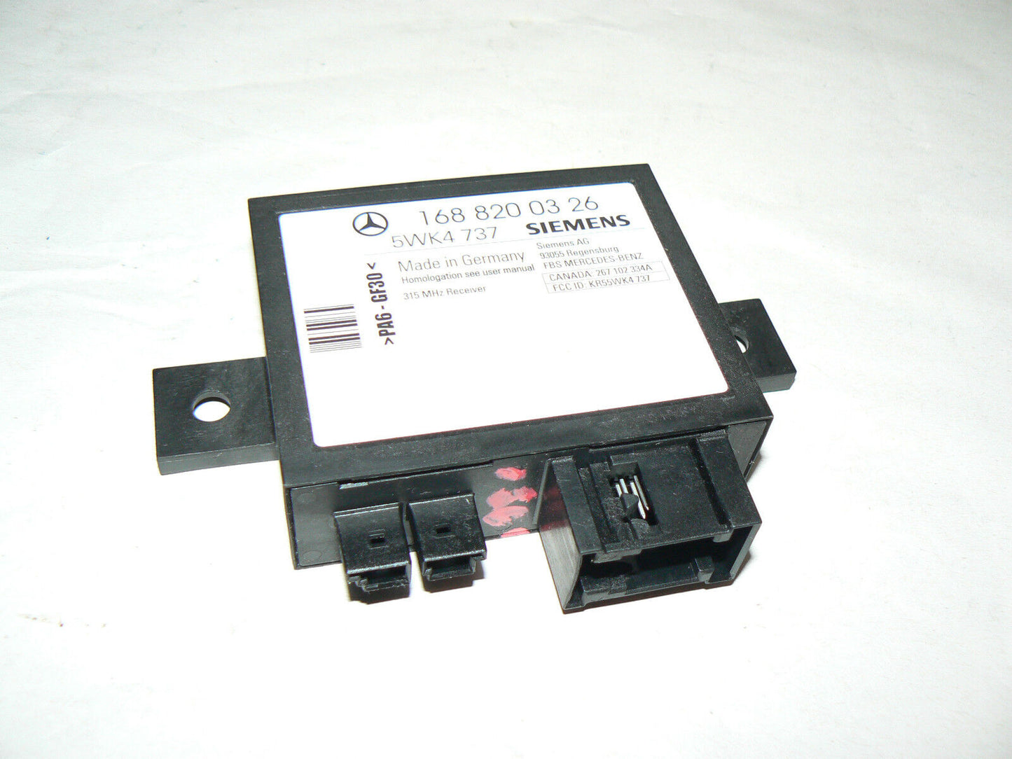 MERCEDES W170 Control Unit Module 170 SLK 230 SLK230 Receiver 1688200326