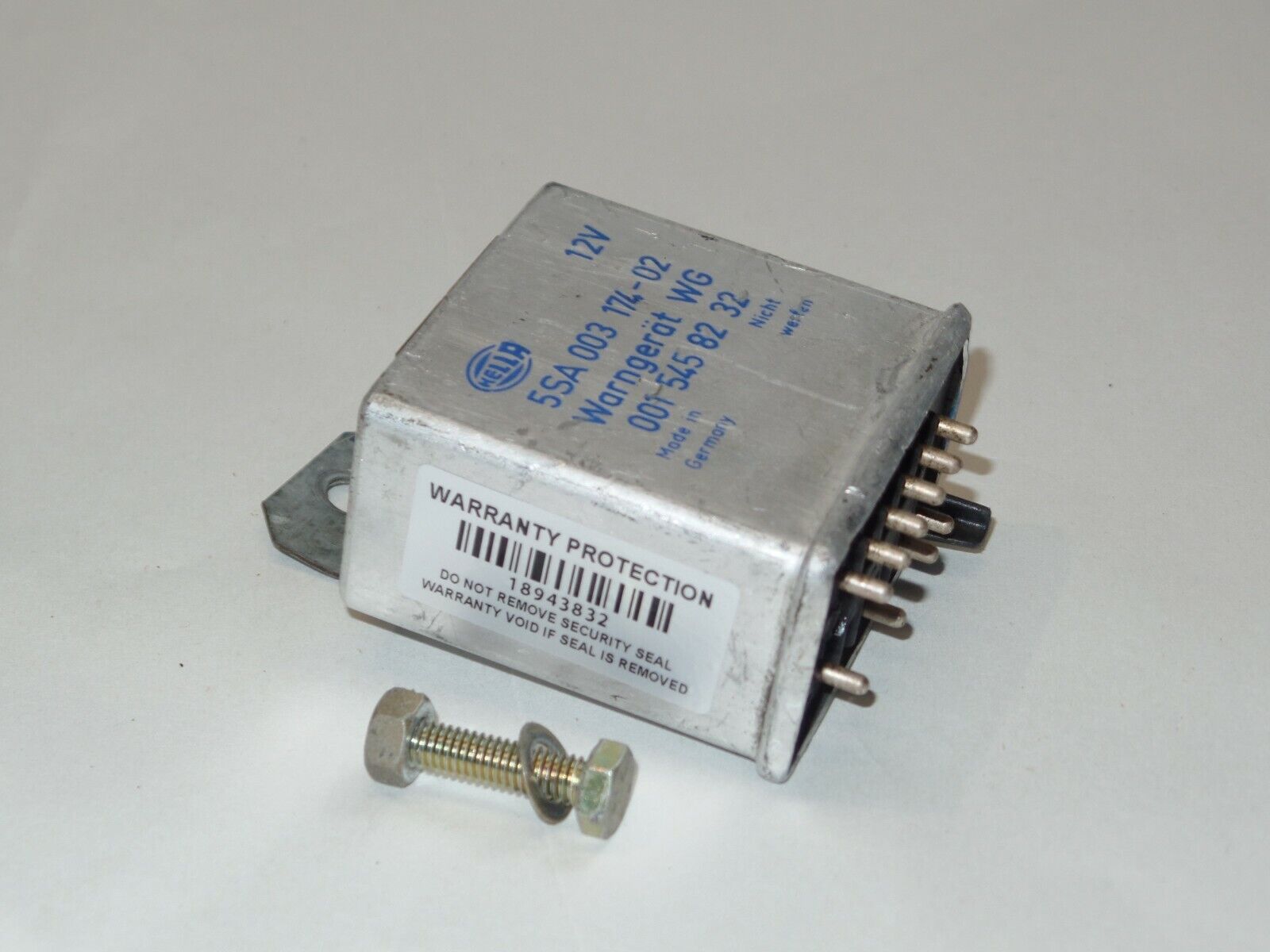 MERCEDES SL Module Relay 0015458232 seatbelt 450 380 sl 300 slc hella sec sel ce