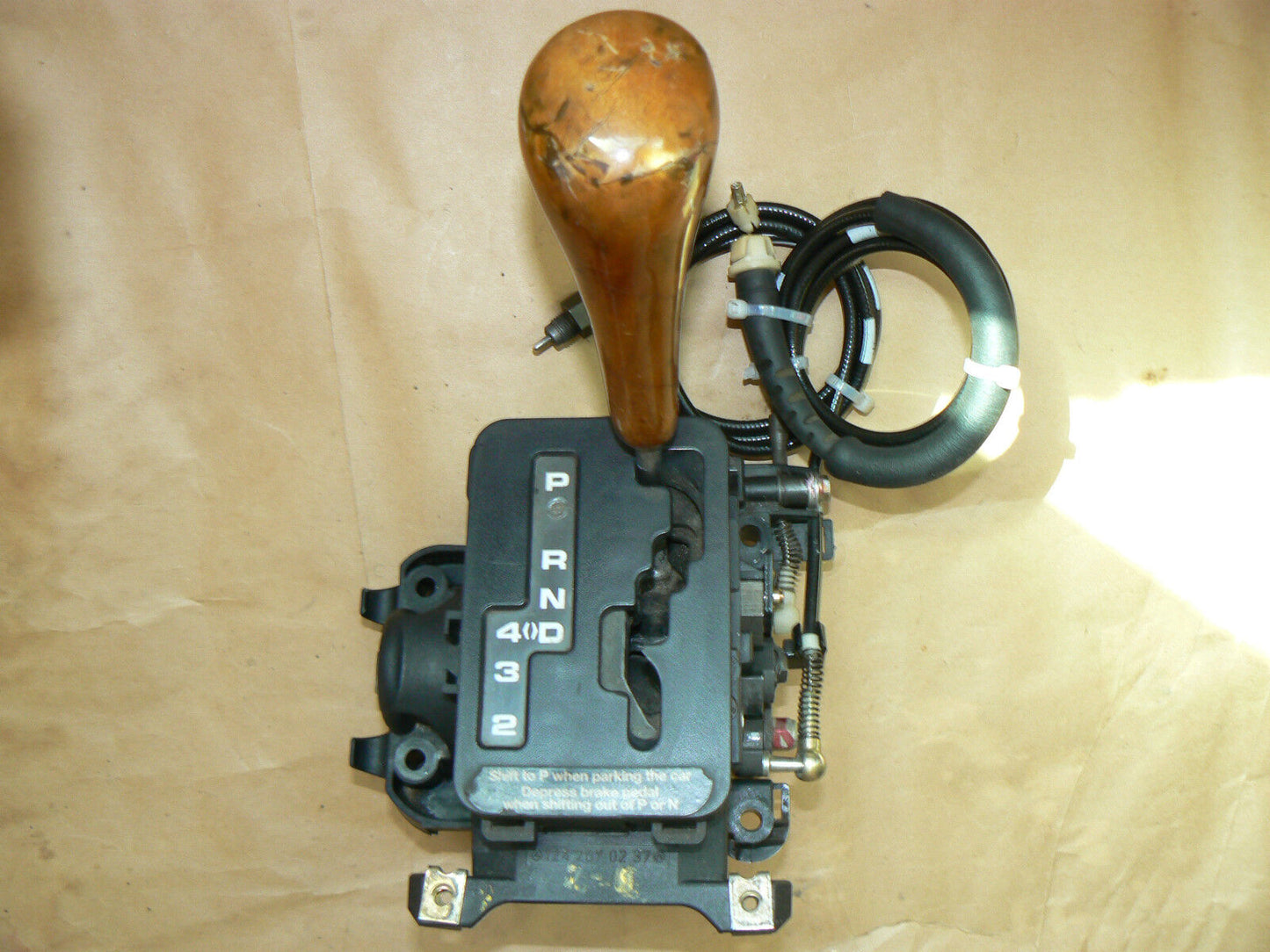 MERCEDES SL Center Shifter sl500 sl320 sl600 R129 129 300 500 Burl wood knob 600