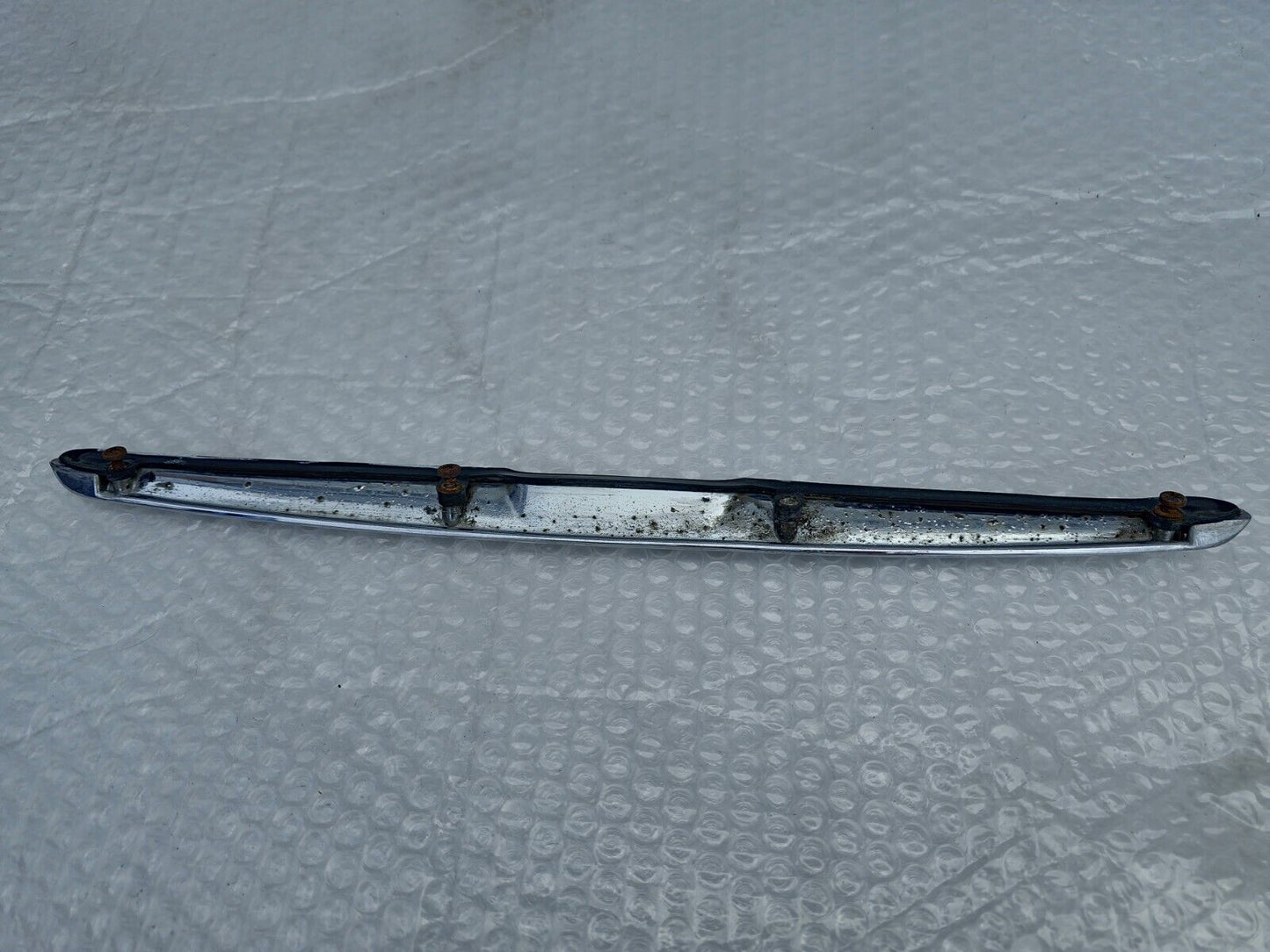 Mercedes SL Chrome trunk Handle 450 380 560 107 W107 molding 450sl 380sl 560sl