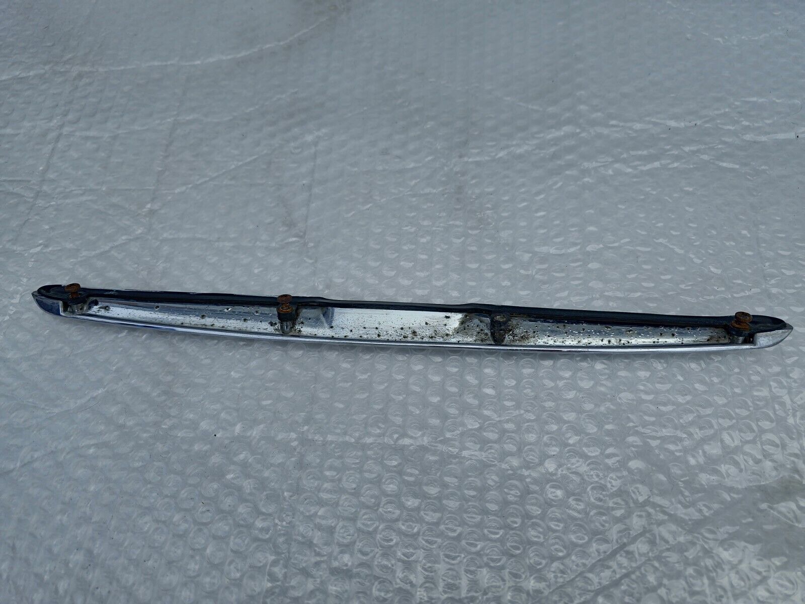 Mercedes SL Chrome trunk Handle 450 380 560 107 W107 molding 450sl 380sl 560sl