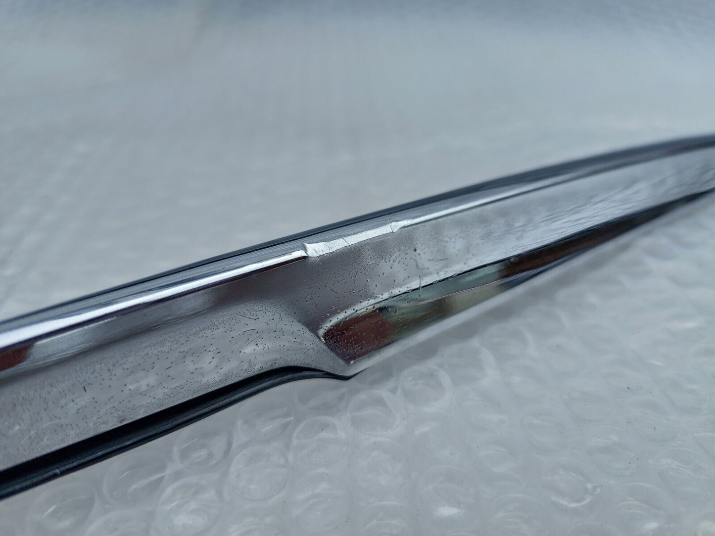 Mercedes SL Chrome trunk Handle 450 380 560 107 W107 molding 450sl 380sl 560sl