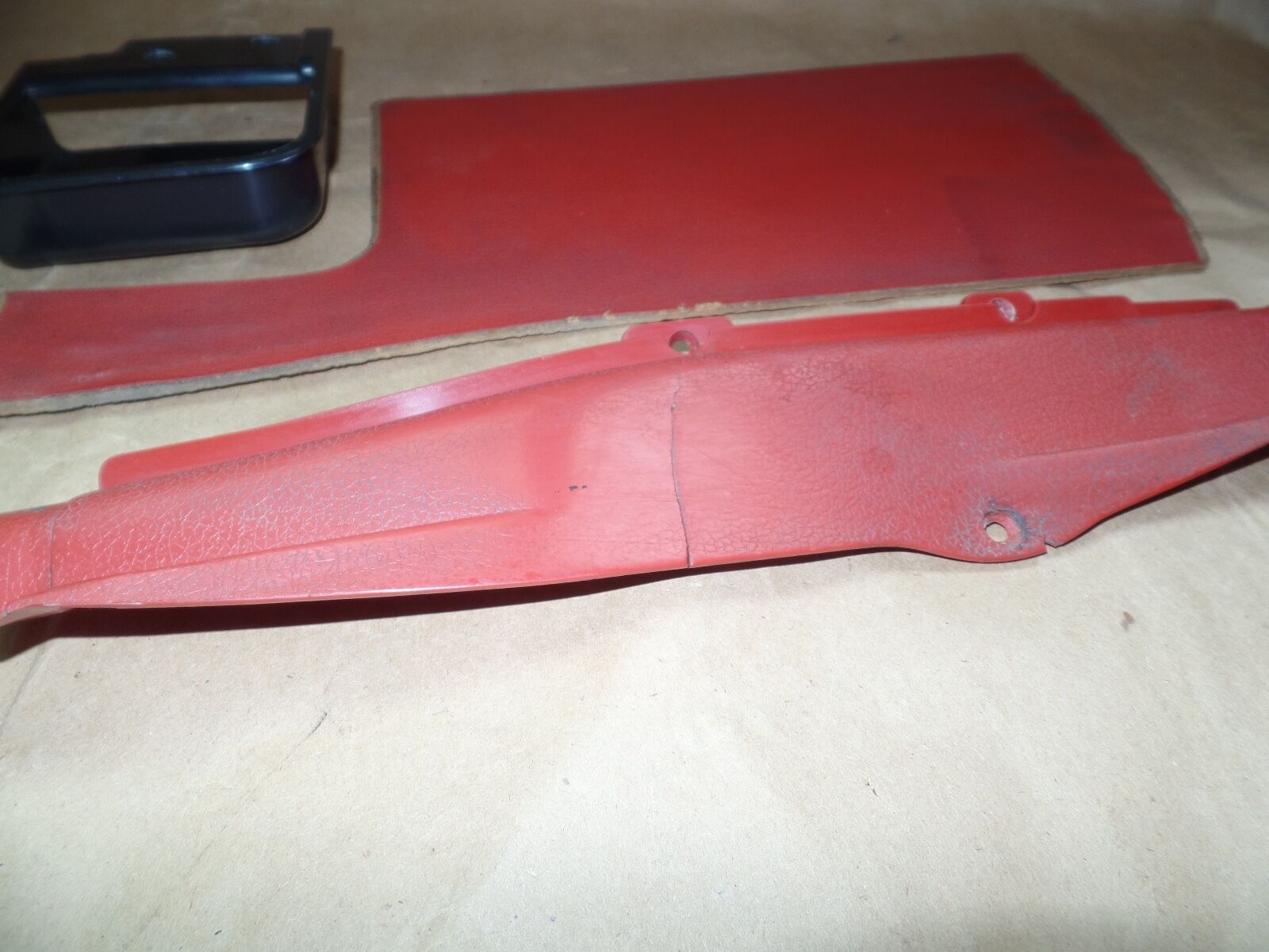 Mercedes sl W107 Lining Panel 450 380 560 slc 107 450sl 380sl 560sl 450slc red 