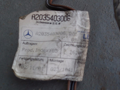 Mercedes Benz wiring harness windshield spray c230 c320 c240 c350 2035403006