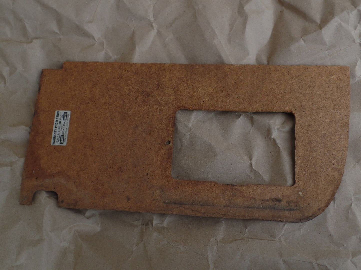 Mercedes sl W107 fuse panel cover 450 380 560 slc 107 450sl 380sl 560sl 450slc