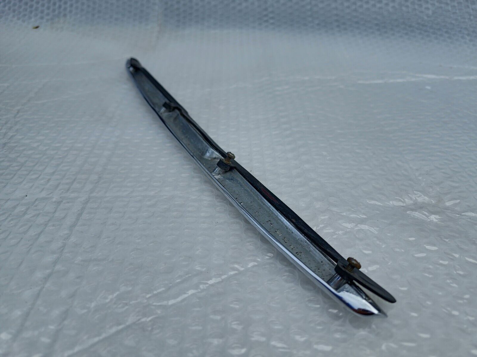 Mercedes SL Chrome trunk Handle 450 380 560 107 W107 molding 450sl 380sl 560sl
