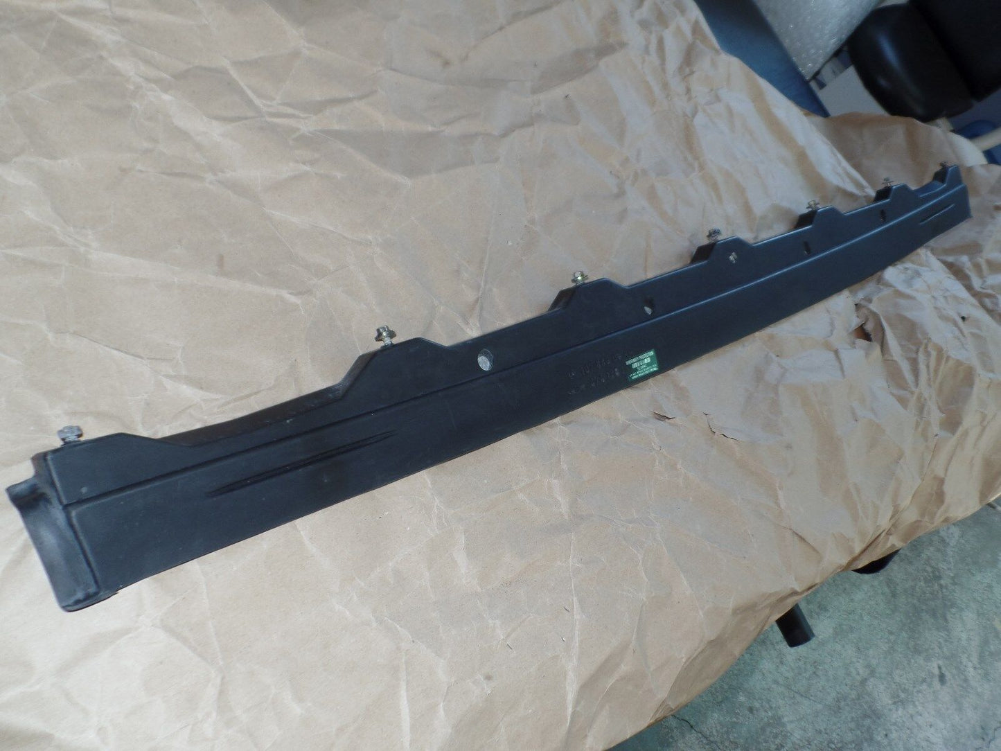 Mercedes Sl Rear Bumper Filler panel 560sl 450sl 107 380sl SLC 450 380 560 w107