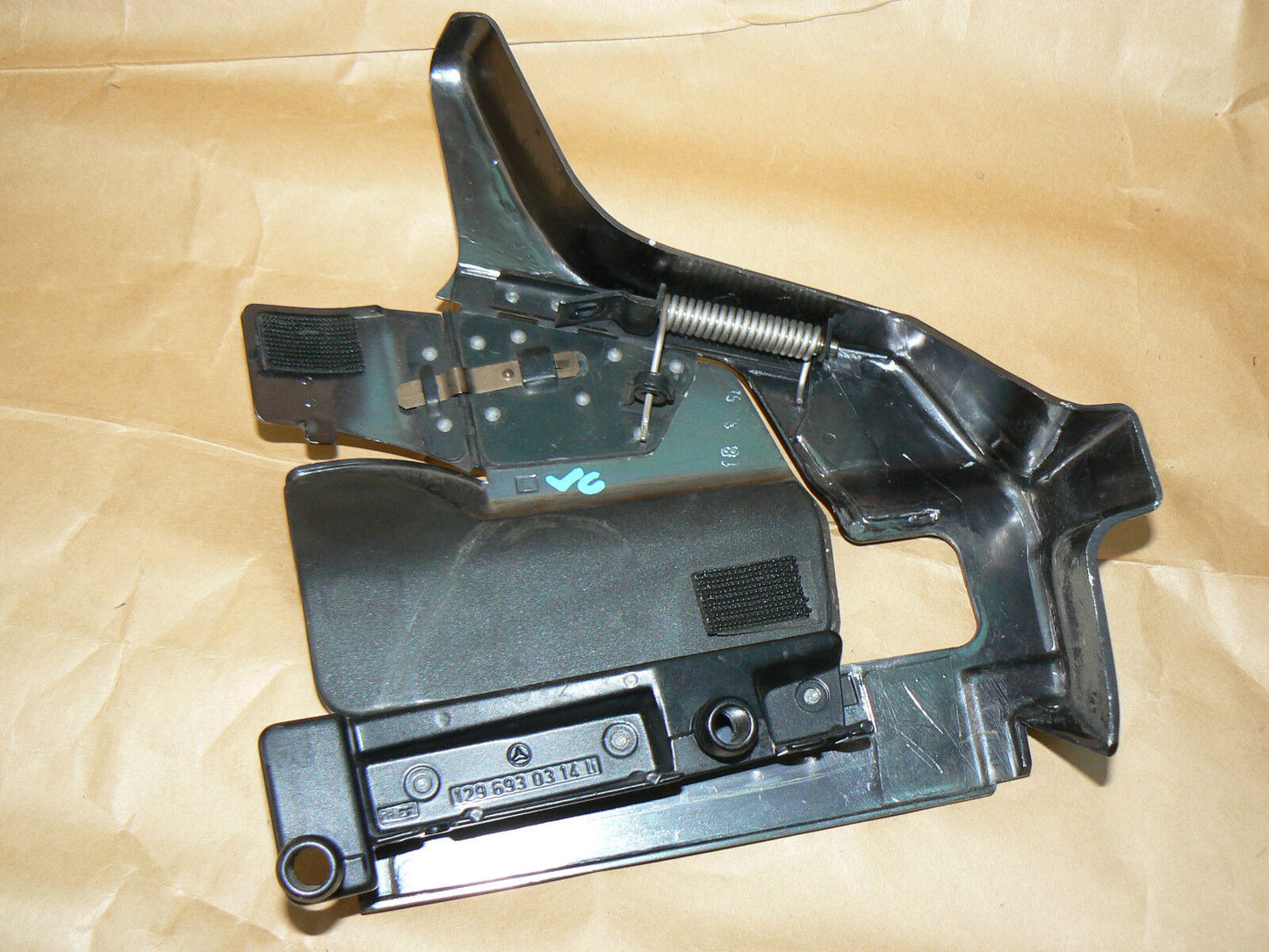 Mercedes sl Convertible Flap Trim Cover 300sl 500sl 600sl 300 500 600 r129 Latch