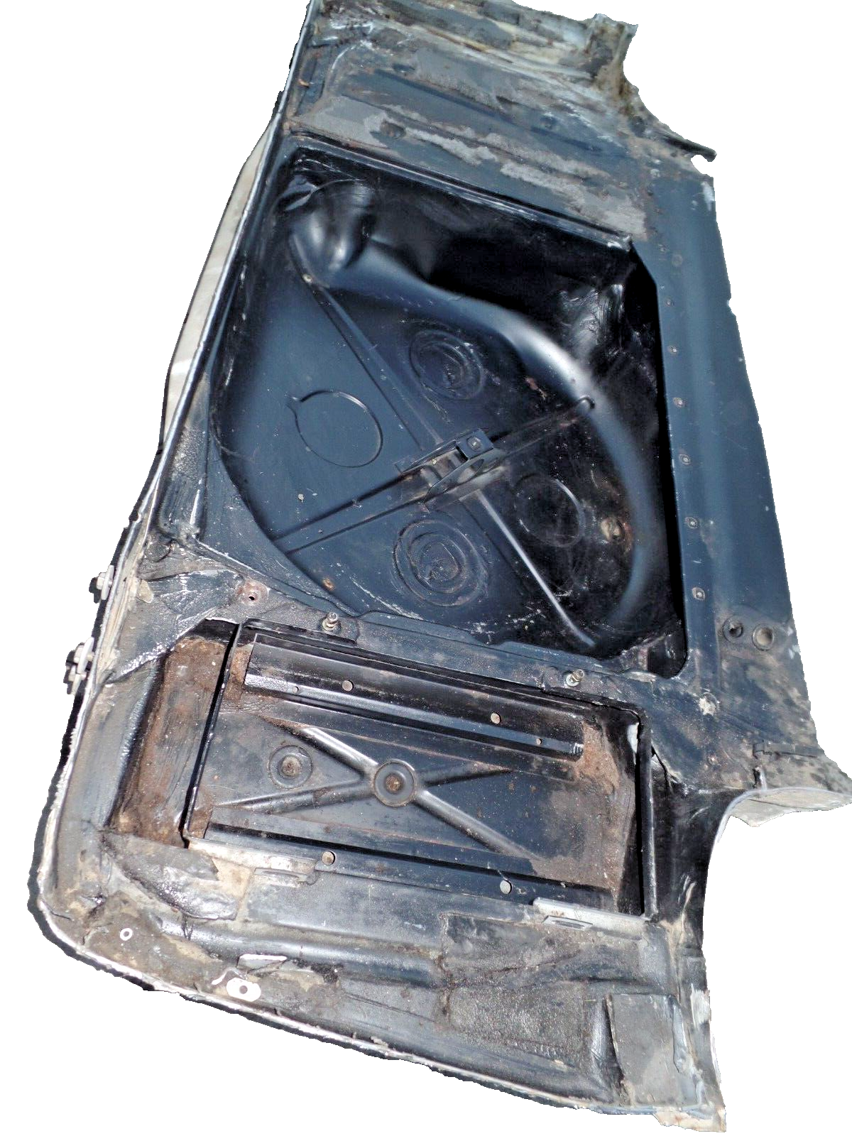 SL trunk spare Floor metal Pan 560sl 560 107 380sl 450 R107 W107 380 battery 