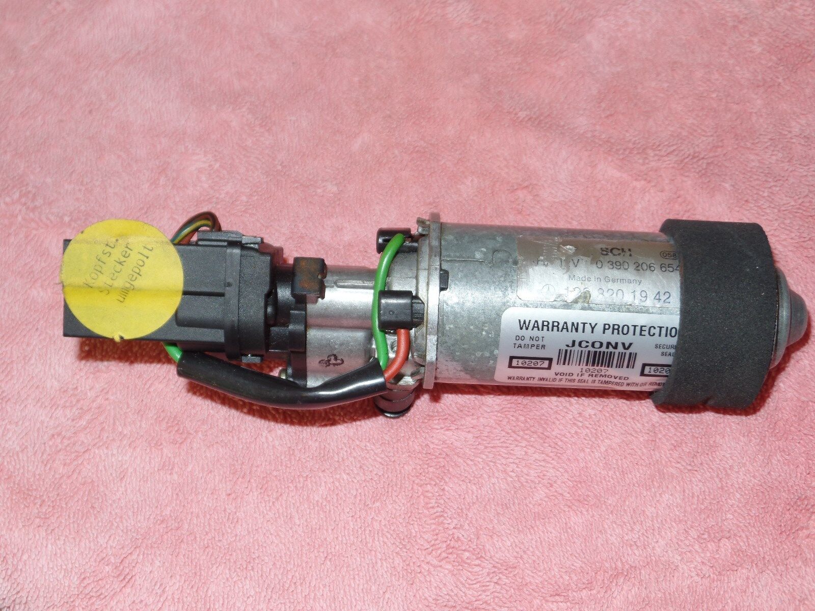 Mercedes sl Seat Adjuster Motor 300sl 500sl 600sl 300 500 600 1298201942 r129