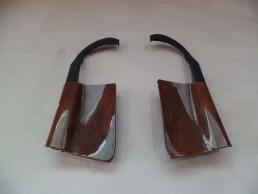 Mercedes sl Door HandleTrim Cover 300sl 500sl 600sl 300 500 600 r129 burl wood