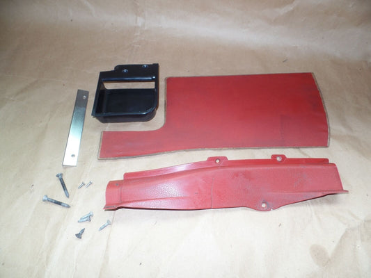 Mercedes sl W107 Lining Panel 450 380 560 slc 107 450sl 380sl 560sl 450slc red 