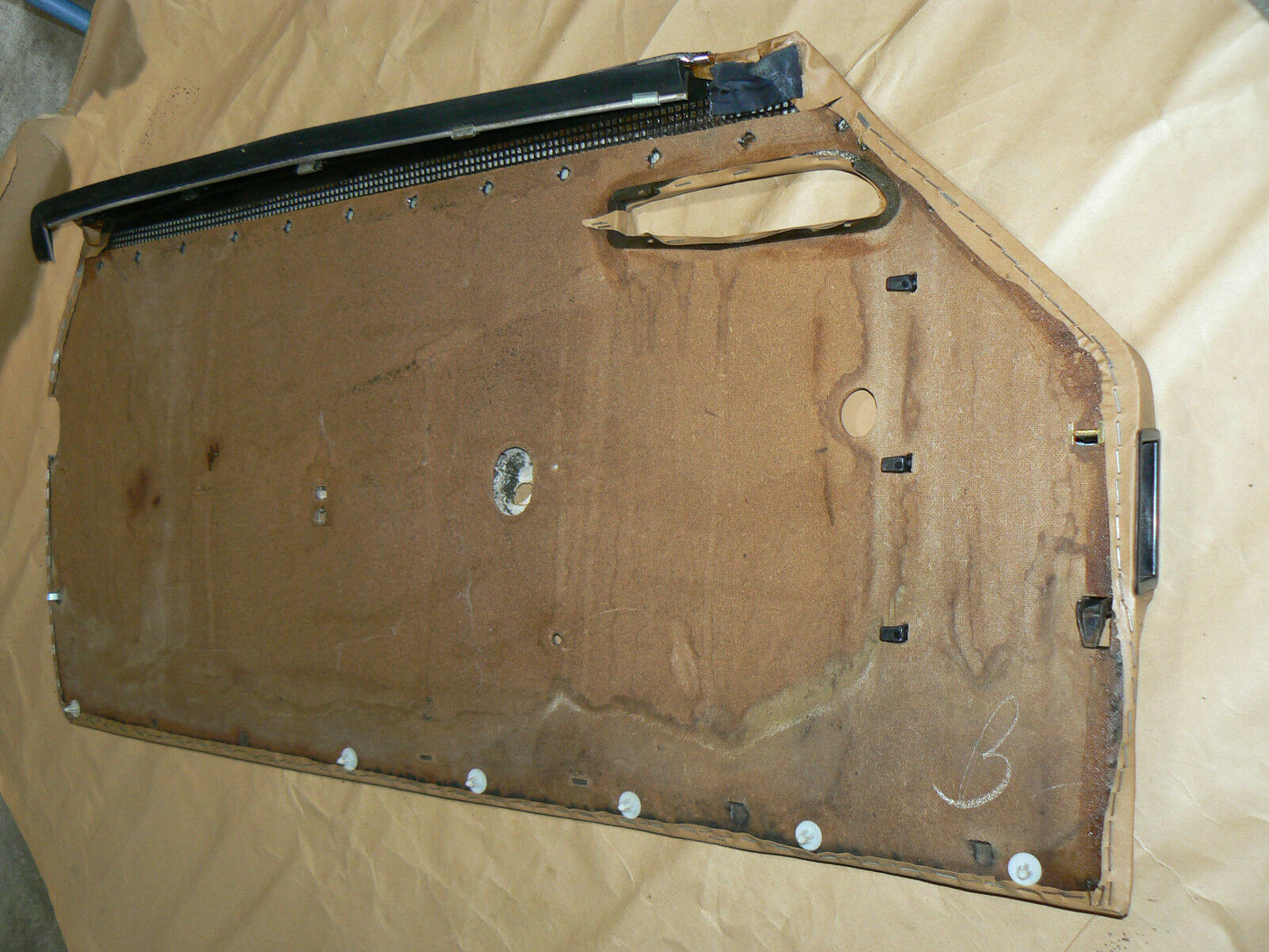 MERCEDES SL W107 2 Door Panels cover 380sl 380 R107 560sl 560 107 500 panel  450