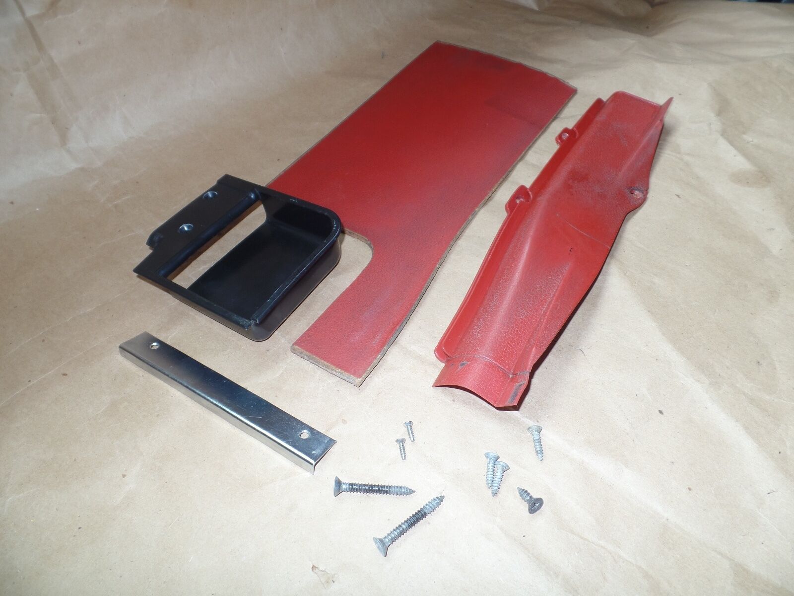 Mercedes sl W107 Lining Panel 450 380 560 slc 107 450sl 380sl 560sl 450slc red 
