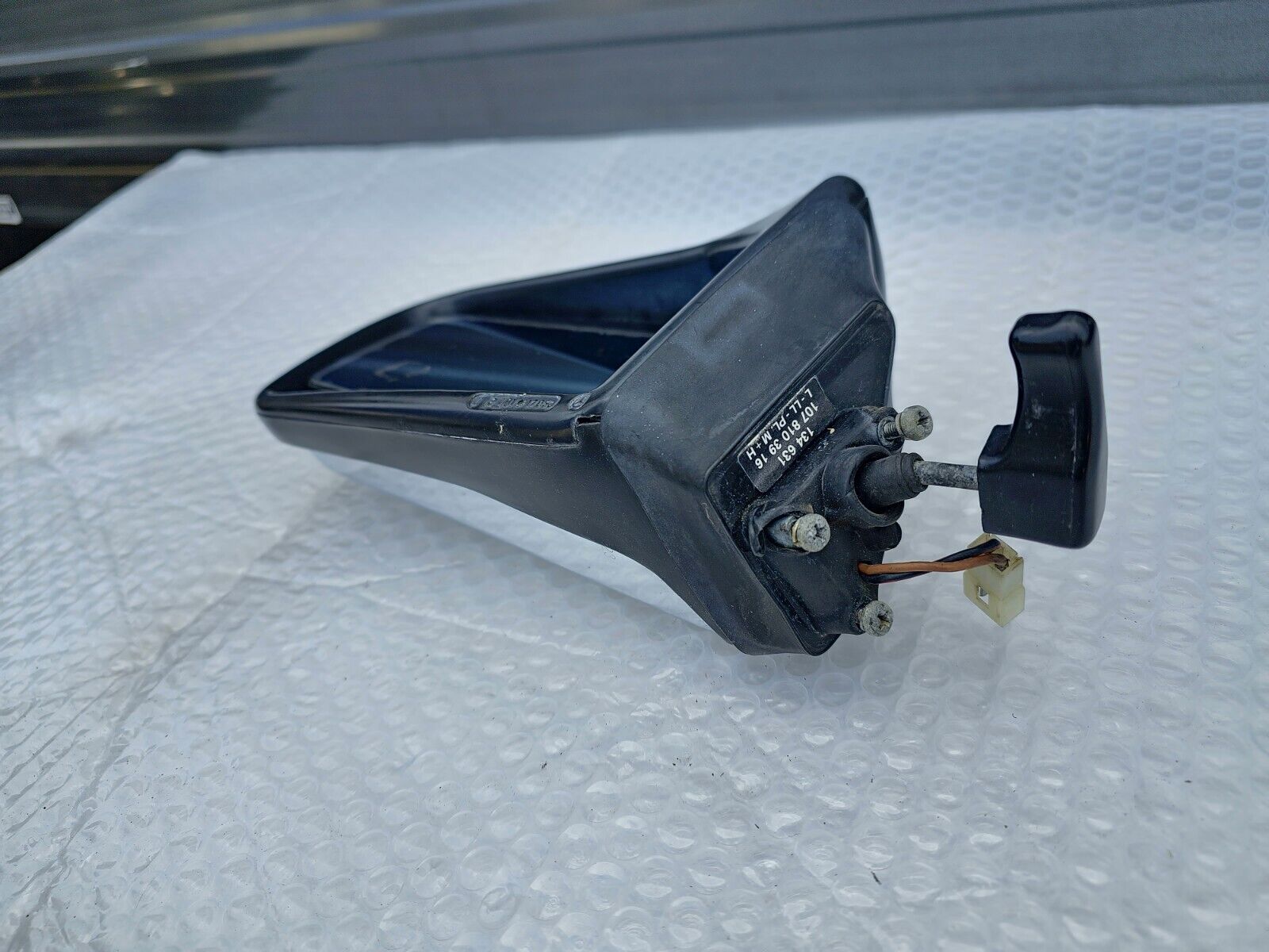 Mercedes sl Mirror left Side Glass 560sl 560 380sl 380 107 1078103916 Electric