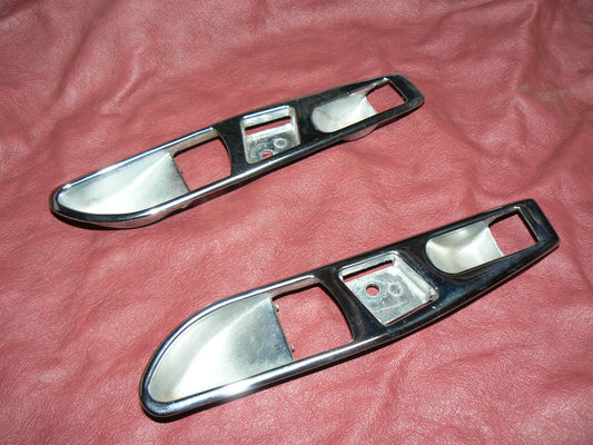 Mercedes SL chrome Door Handle molding trims 560sl 450 380 slc 107 w107 560 350 