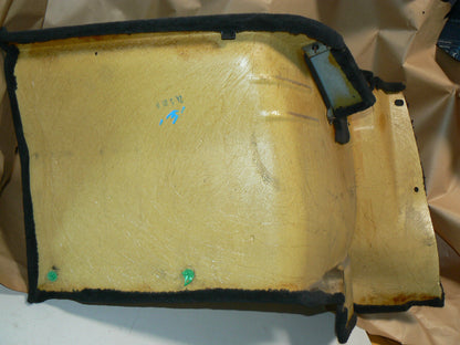 Mercedes SL Quarter  Panel carpet Trim sl500 sl320 sl600 Black Right rear 500 