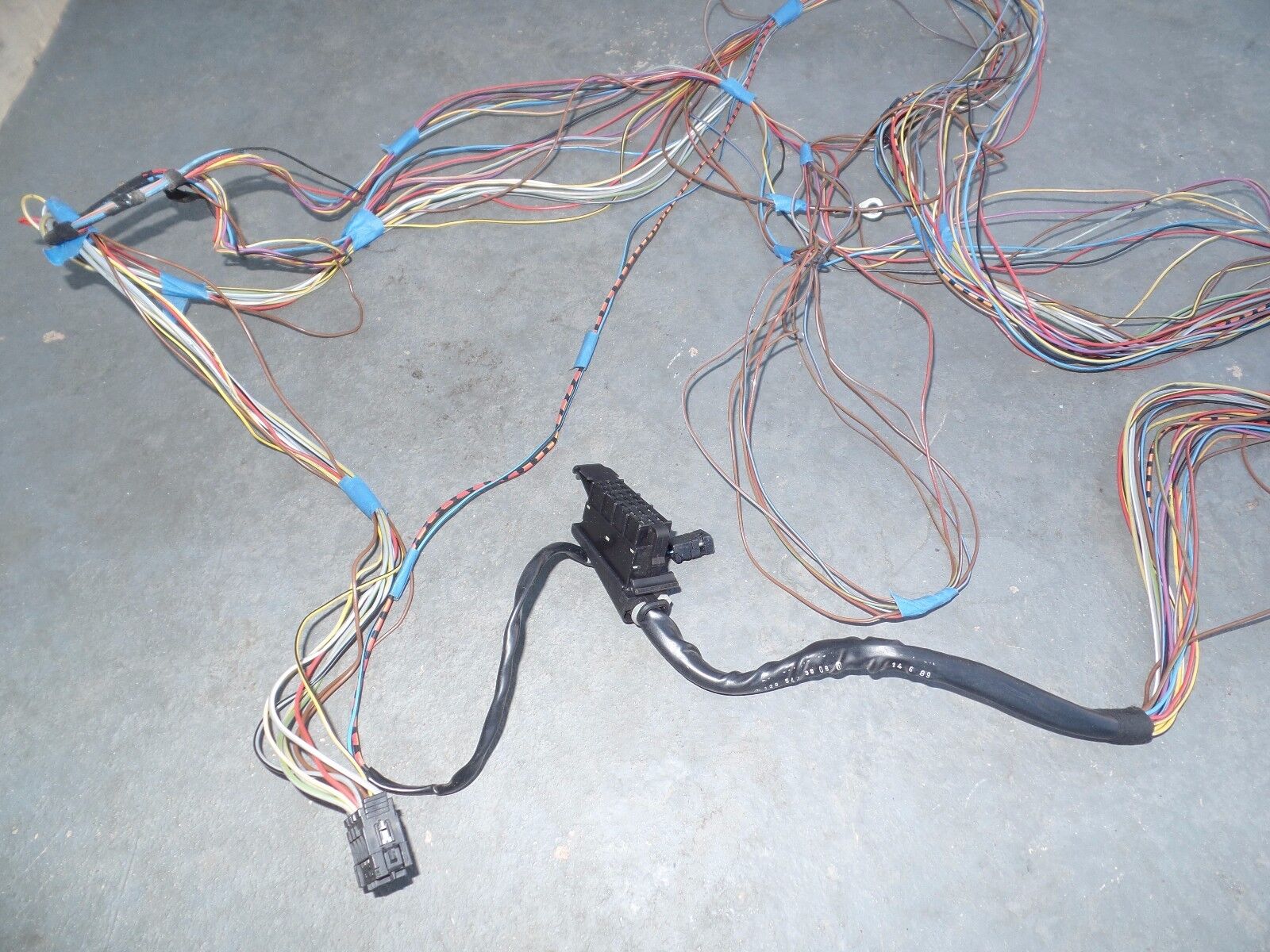 MERCEDES W129 HARNESS 500 sl sl500 129 electric wire 1295403808 inboard R129 300