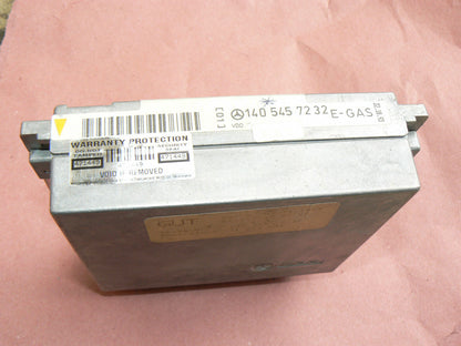 Mercedes S E-Gas Control Module S500 SEL 500sel 500 140 1405457232 VDO e Gas