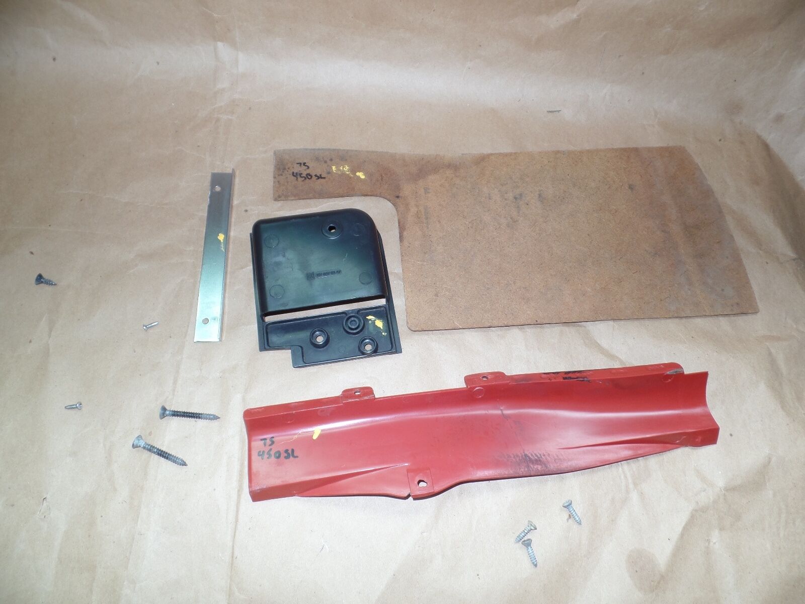 Mercedes sl W107 Lining Panel 450 380 560 slc 107 450sl 380sl 560sl 450slc red 