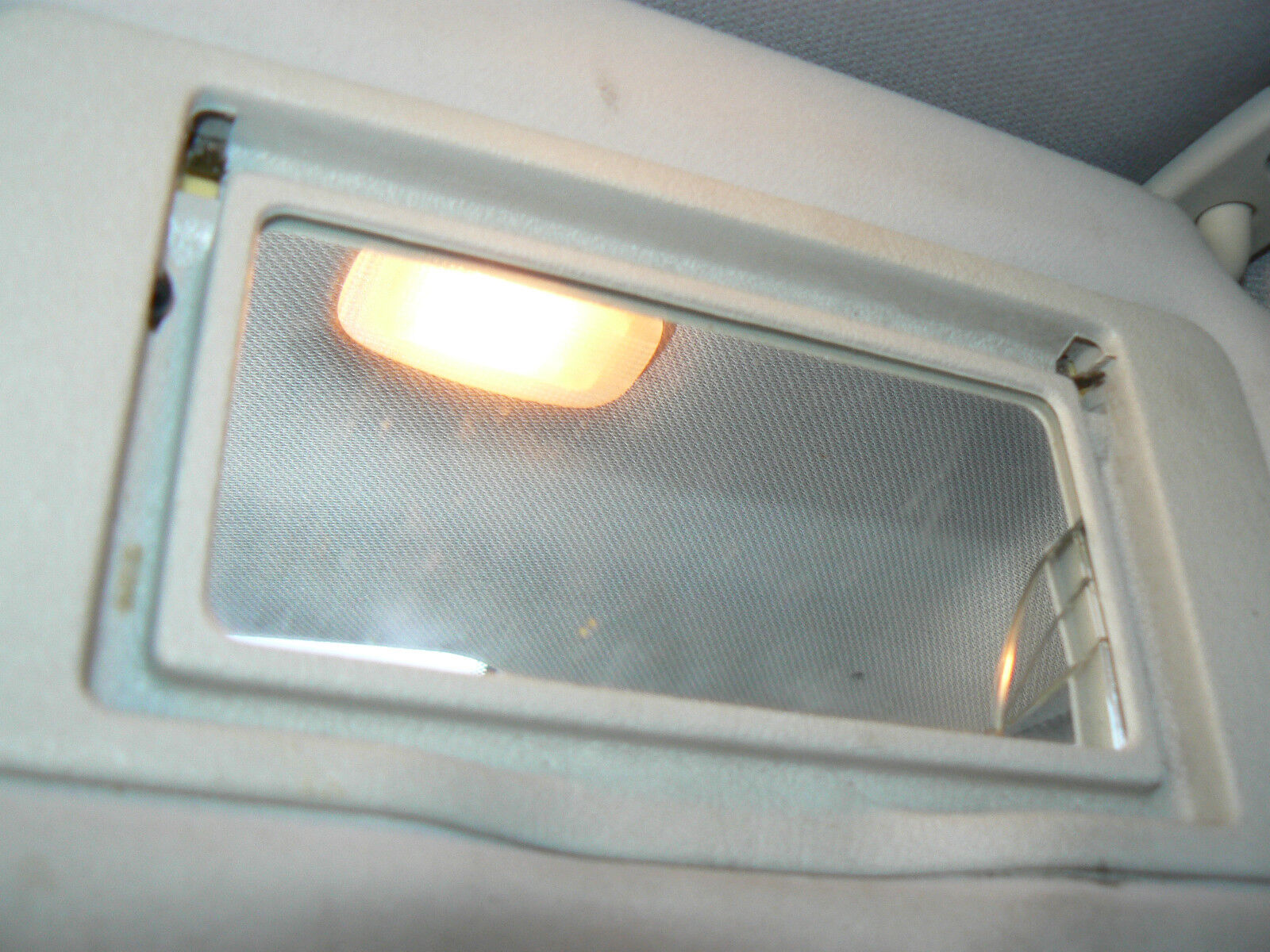 Mercedes Sunvisor w/Mirror c230 c320 230 320 240 c32 w203 sun visor right coupe
