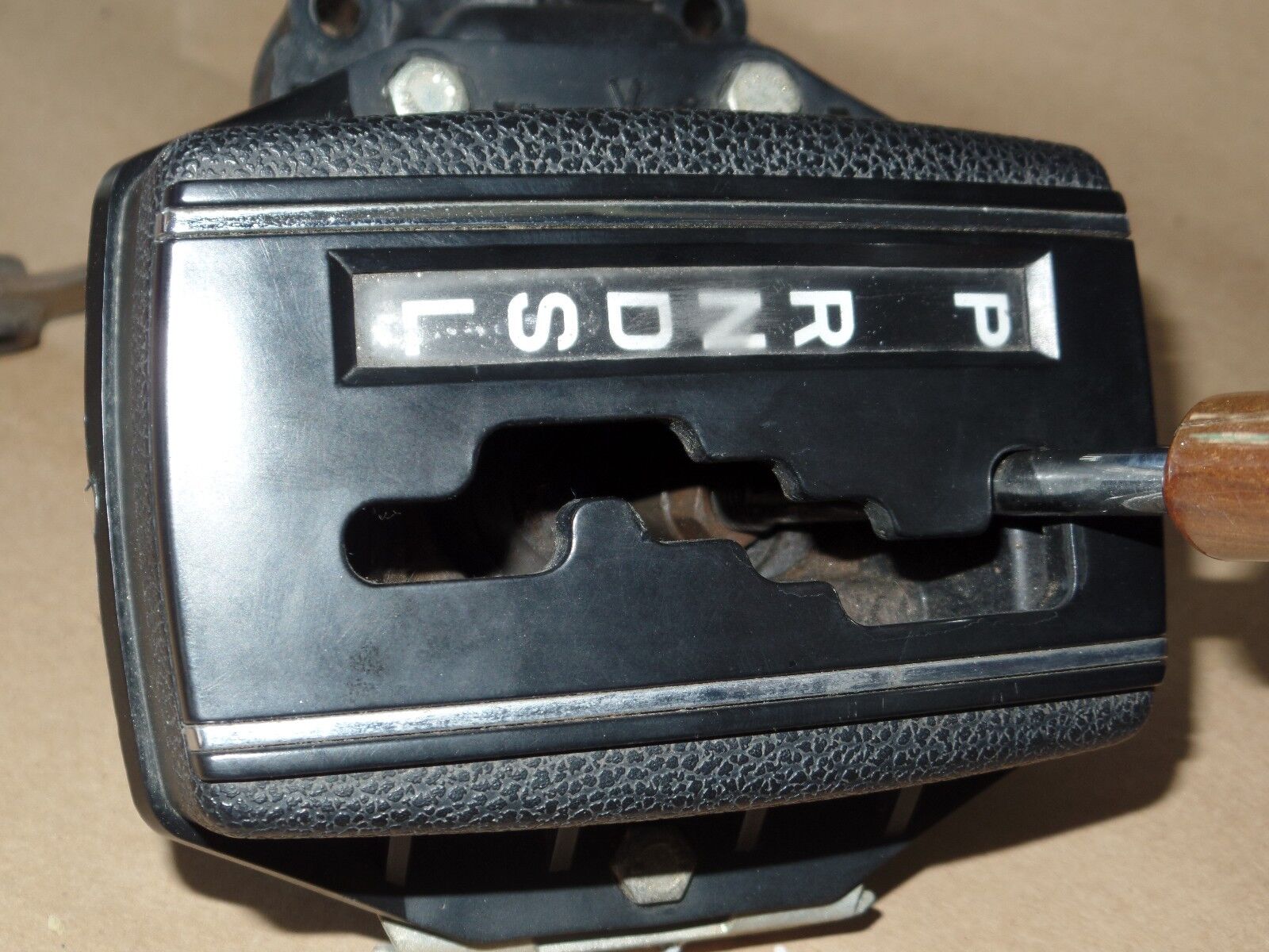 MERCEDES SL W107 Center Shifter 450sl 380 knob SLC 450slc Assembly 107 450