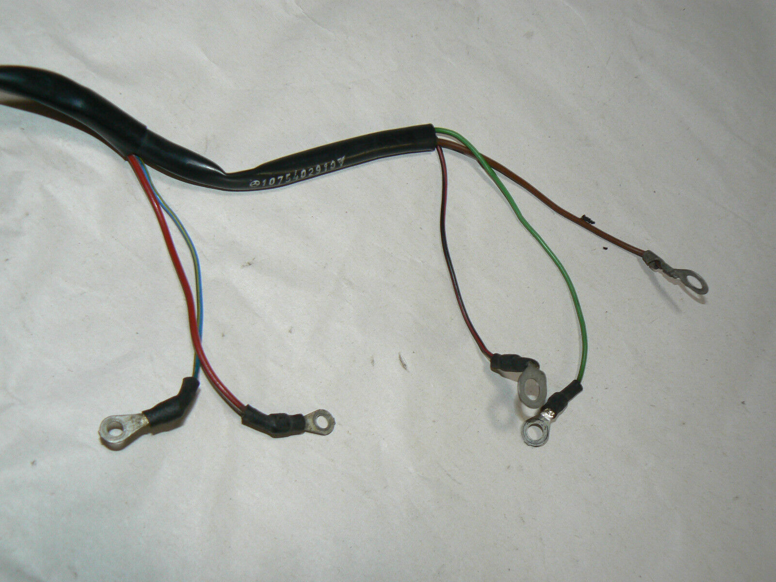 MERCEDES W107 HARNESS 560 sl 560sl 107 wire IGNITION 1075402910 diagnosis box