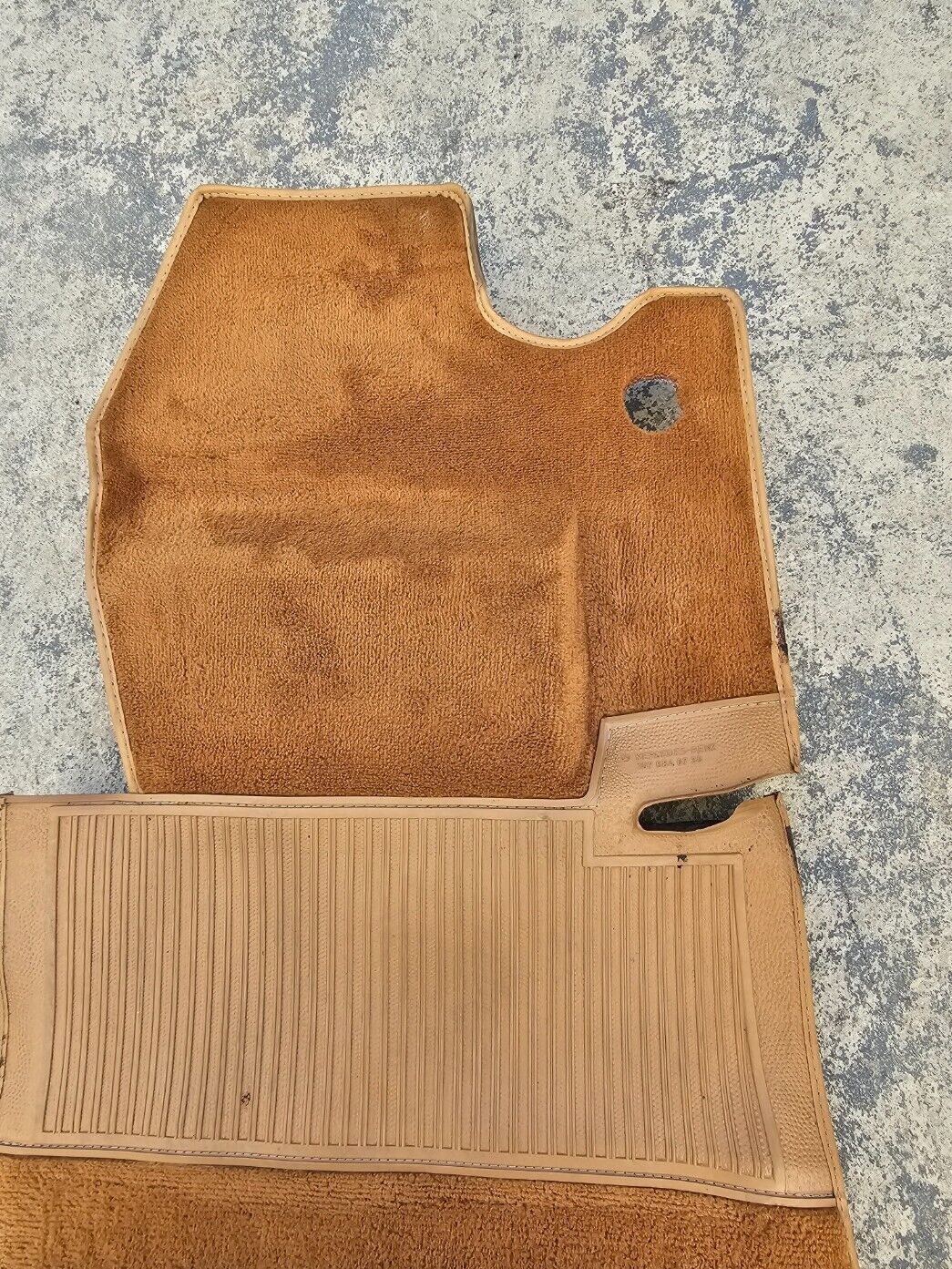 Mercedes SL Mat carpet 450sl 560sl 107 380 450 R107 driver  w107 380sl r107