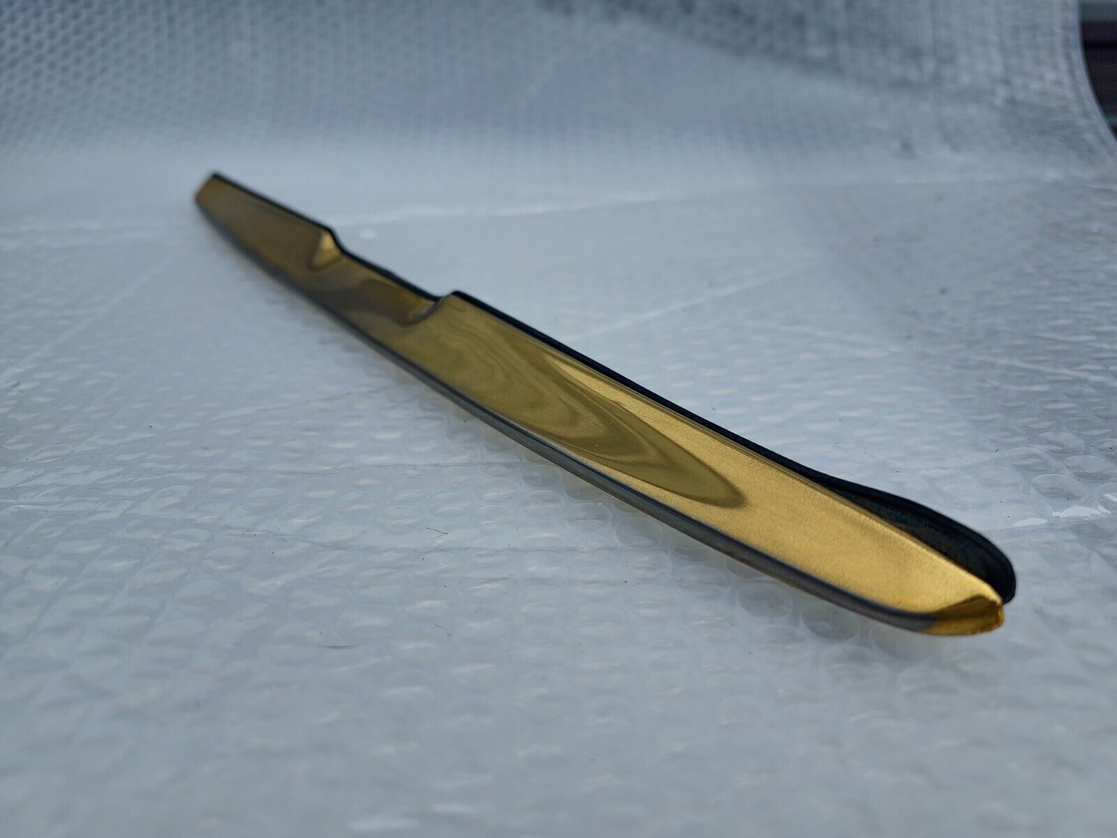 Mercedes SL Chrome trunk Handle 450 380 560 107 W107 molding 450sl 380sl 560sl