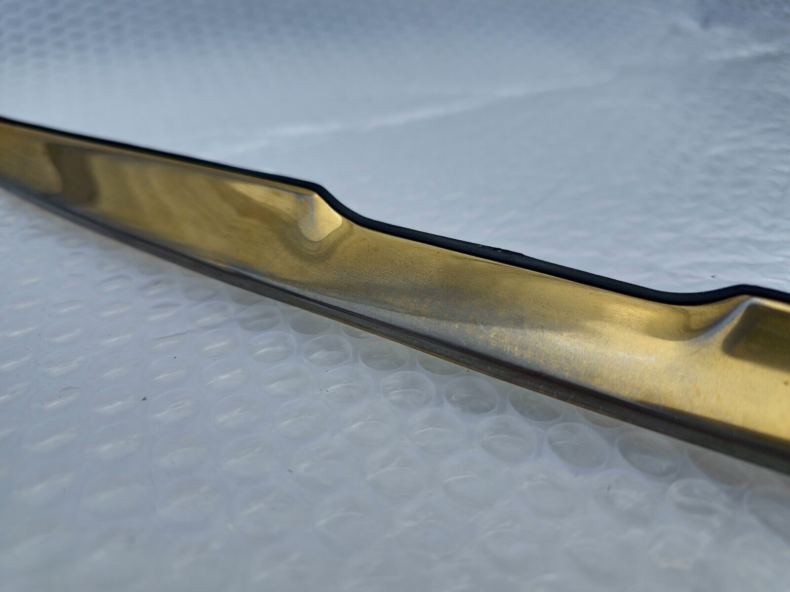 Mercedes SL Chrome trunk Handle 450 380 560 107 W107 molding 450sl 380sl 560sl