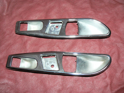 Mercedes SL chrome Door Handle molding trims 560sl 450 380 slc 107 w107 560 350 