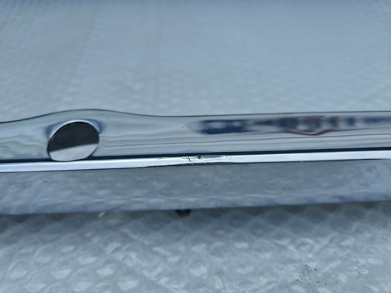 Mercedes SL Chrome trunk trim 450 380 560 slc 107 W107 molding 450sl 380sl 560sl