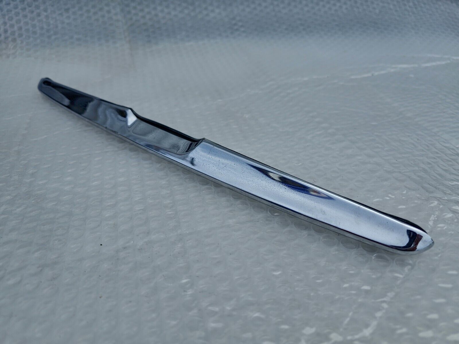 Mercedes SL Chrome trunk Handle 450 380 560 107 W107 molding 450sl 380sl 560sl
