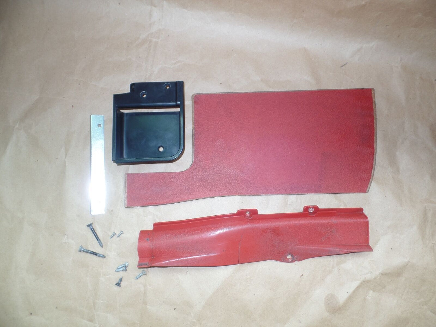 Mercedes sl W107 Lining Panel 450 380 560 slc 107 450sl 380sl 560sl 450slc red 