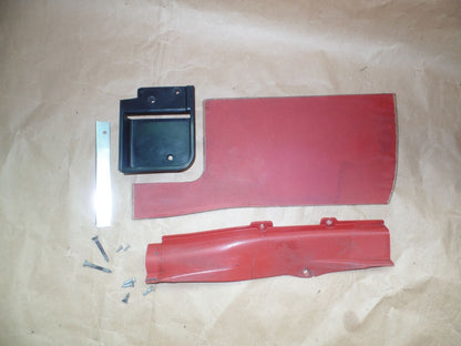 Mercedes sl W107 Lining Panel 450 380 560 slc 107 450sl 380sl 560sl 450slc red 