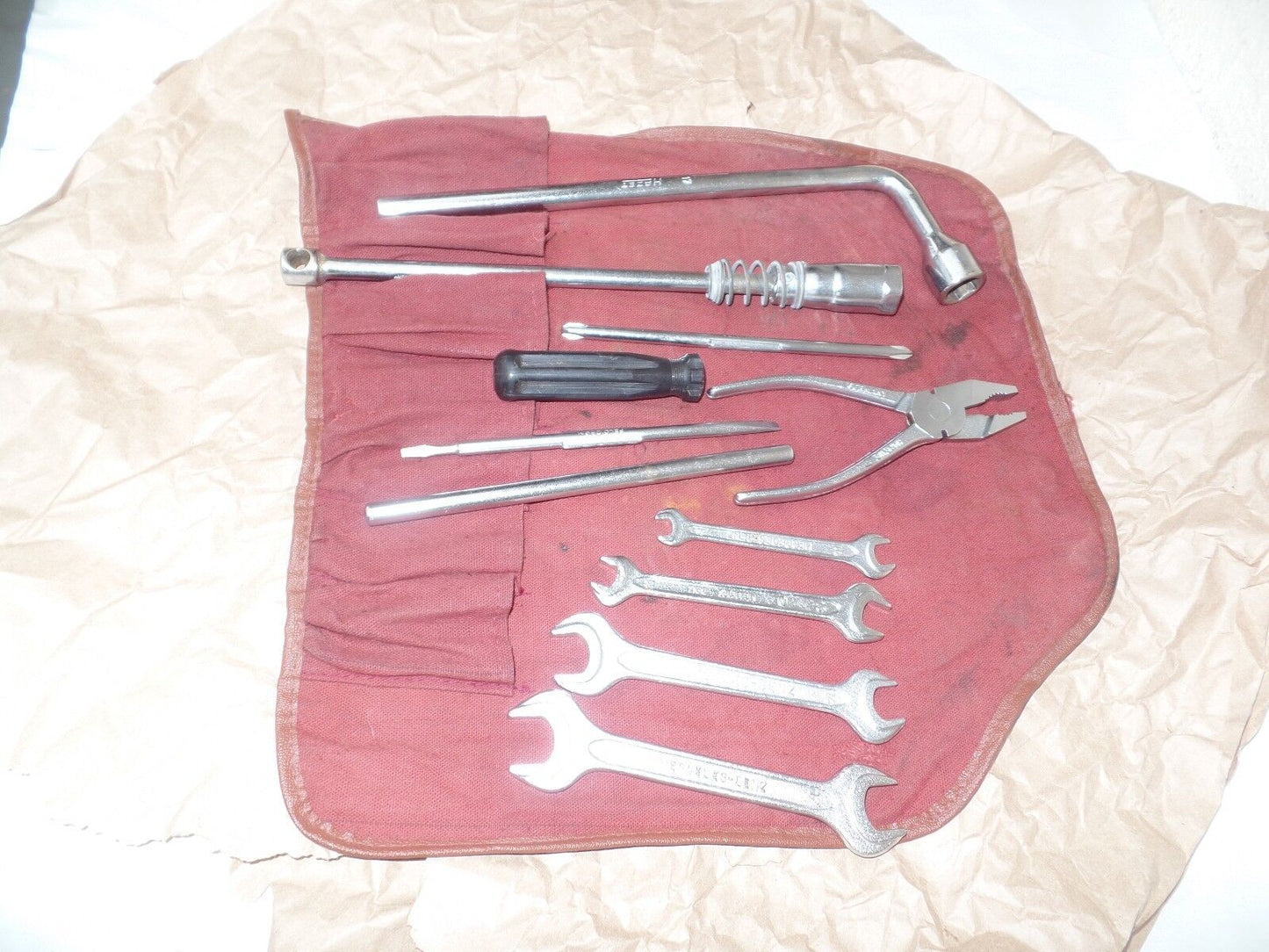 MERCEDES Tool Kit 380sl 450sl 560sl w107 350 450 560 380 sl 107 R107 Tools Bag