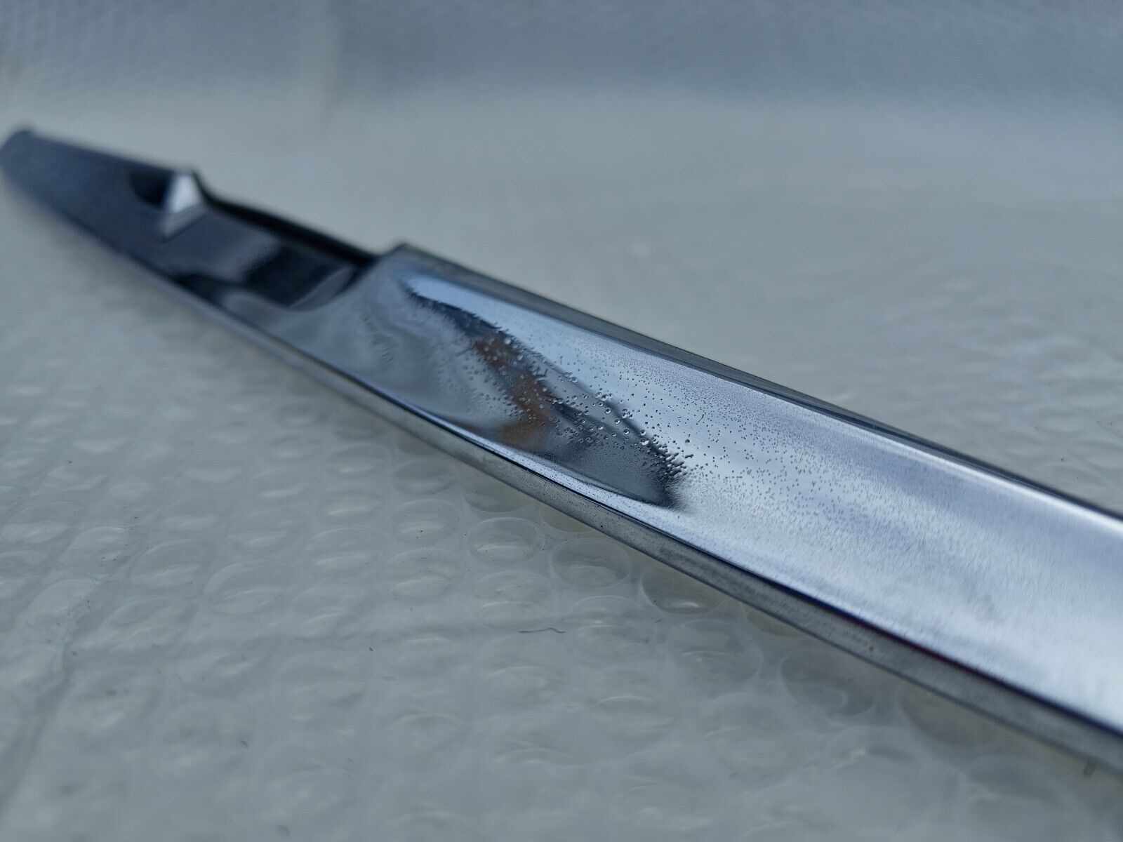 Mercedes SL Chrome trunk Handle 450 380 560 107 W107 molding 450sl 380sl 560sl