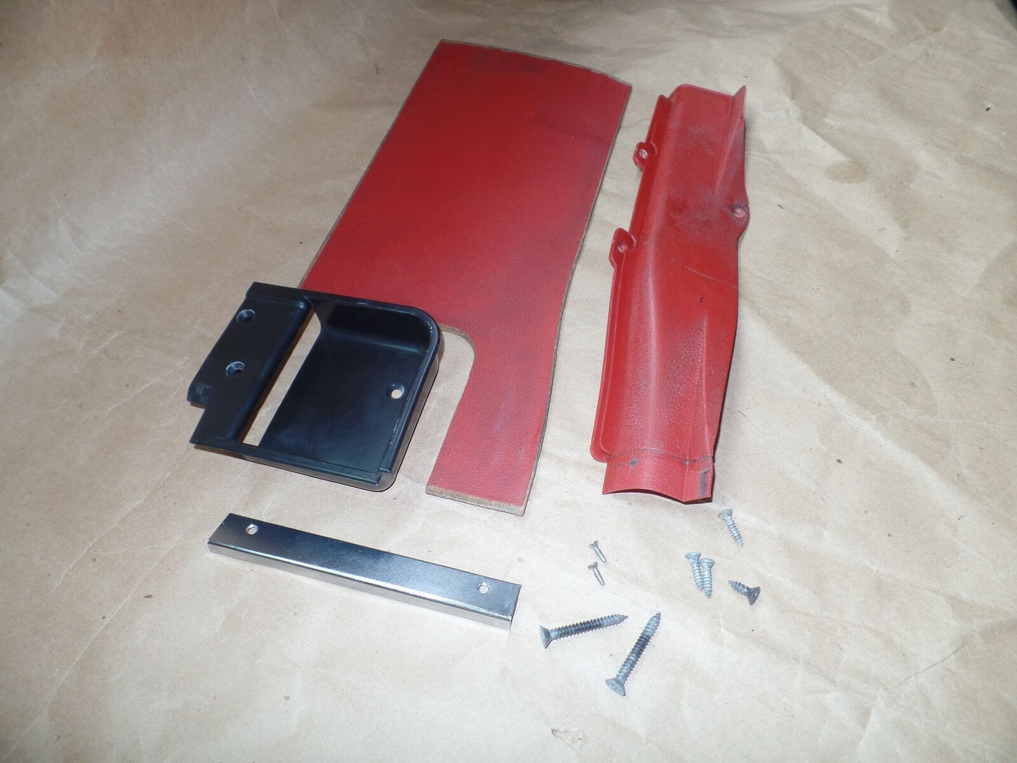 Mercedes sl W107 Lining Panel 450 380 560 slc 107 450sl 380sl 560sl 450slc red 