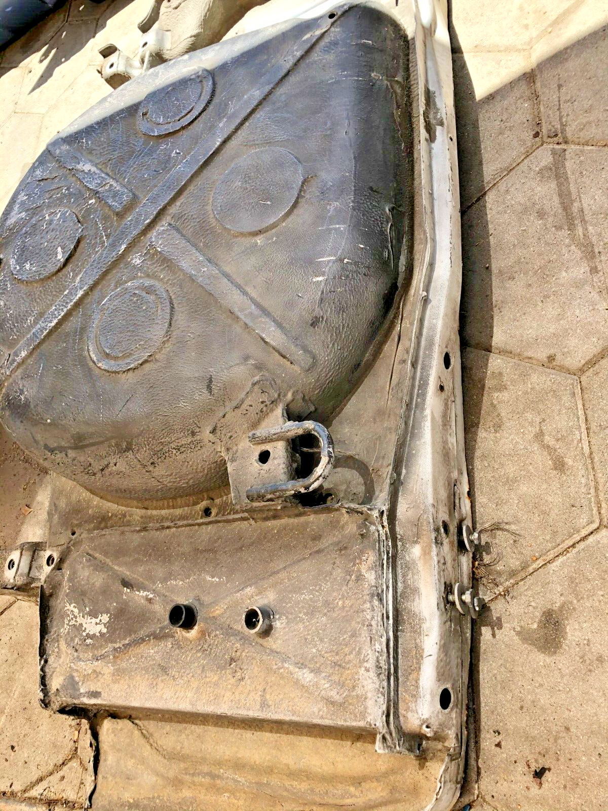 SL trunk spare Floor metal Pan 560sl 560 107 380sl 450 R107 W107 380 battery 