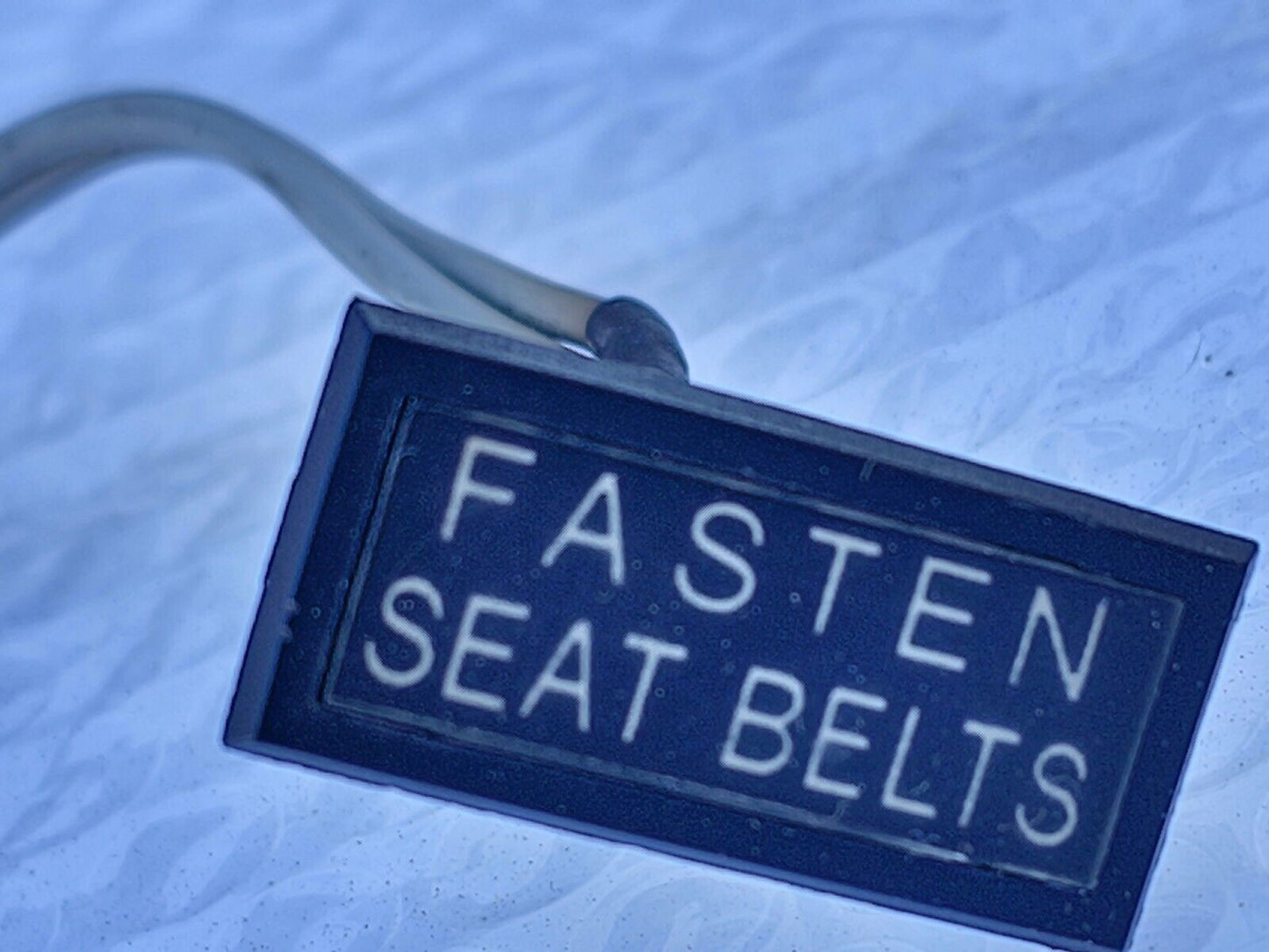 Mercedes Fasten seat belt sign light 380sl 450sl 450 w107 560sl SLC w107 107