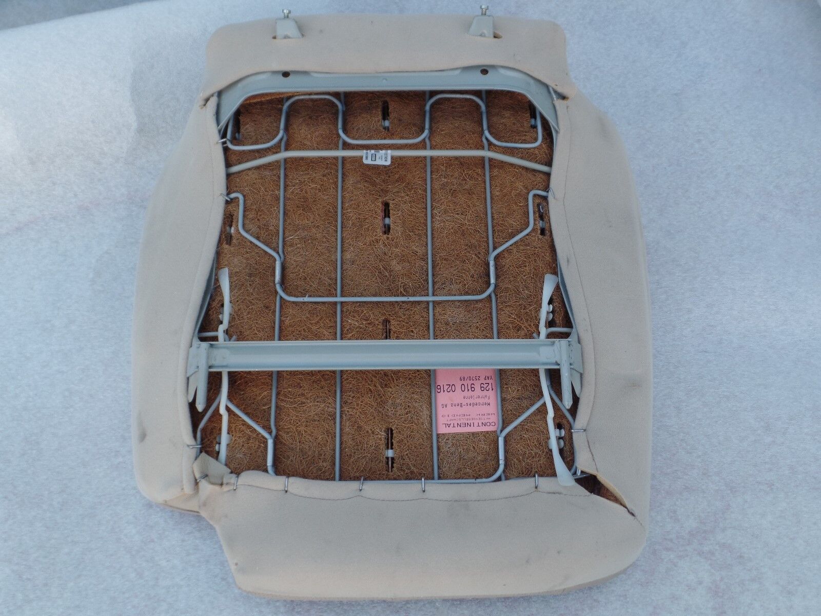 Mercedes sl Backrest Seat 300sl 500sl 600sl 300 500 600 r129 sl300 129 sl500