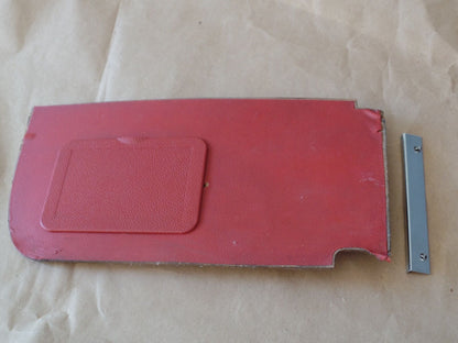 Mercedes sl W107 fuse panel cover 450 380 560 slc 107 450sl 380sl 560sl 450slc