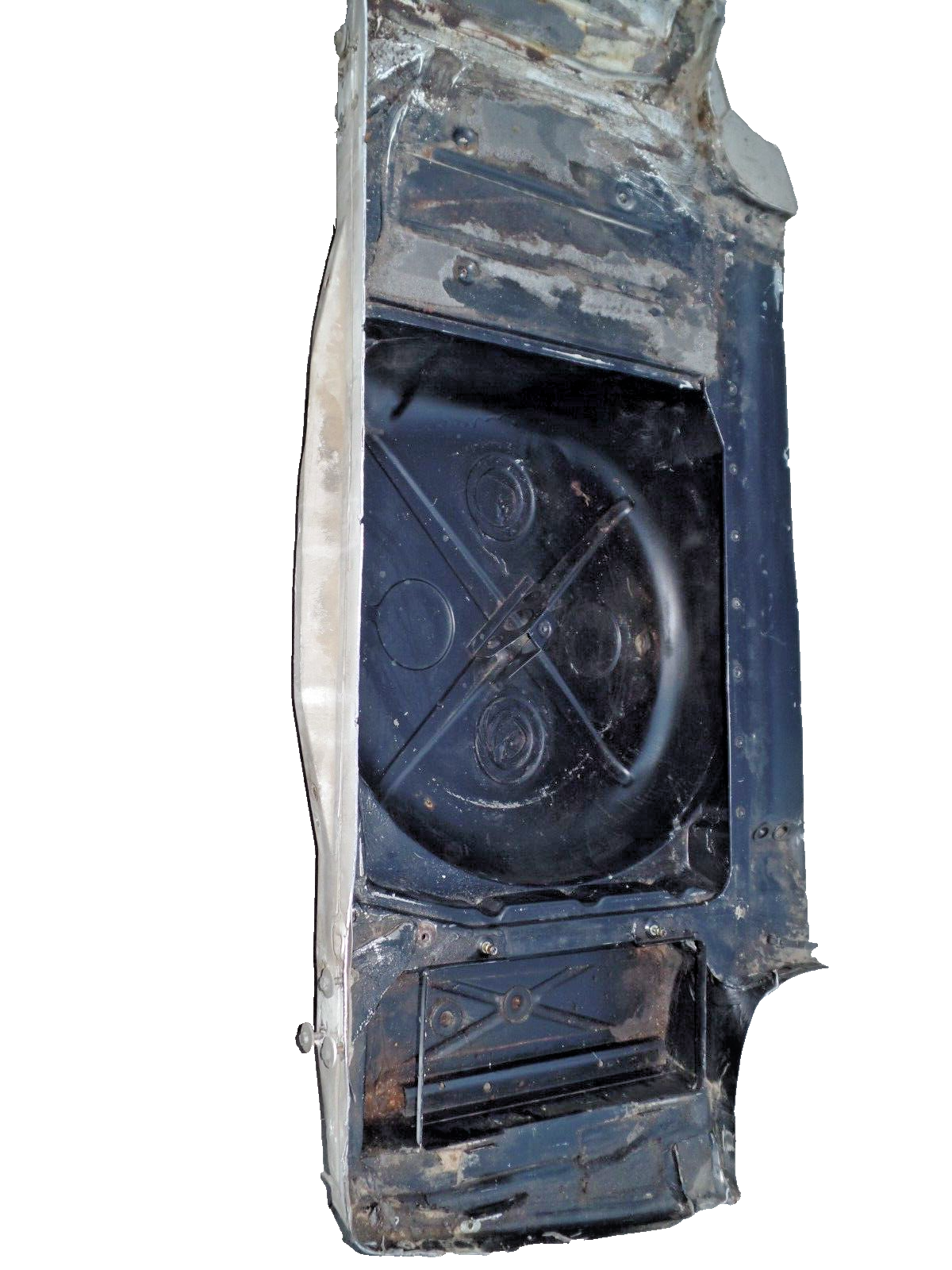 SL trunk spare Floor metal Pan 560sl 560 107 380sl 450 R107 W107 380 battery 