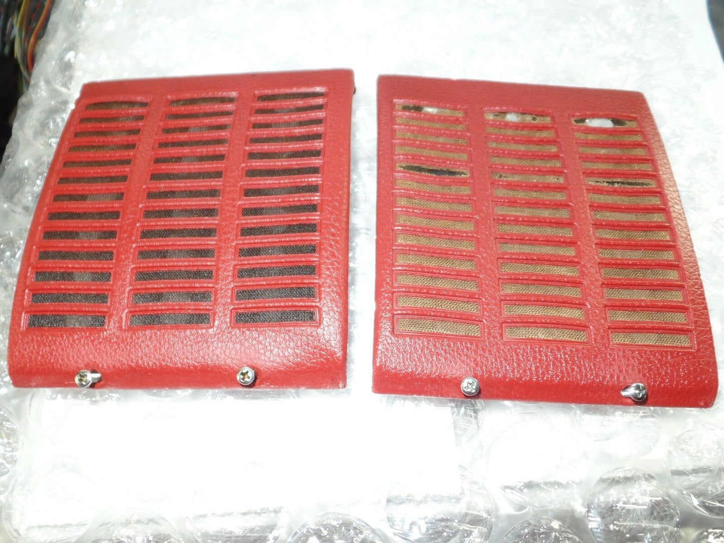 Mercedes sl W107 grille speakers cover 450 380 560 slc 450sl 380sl 560sl dash
